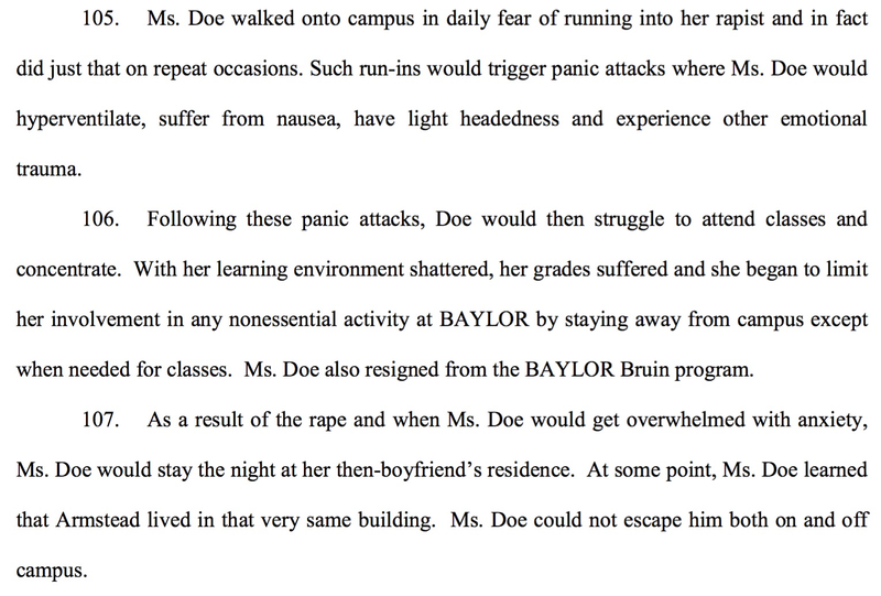 Illustration for article titled Lawsuit: Baylor Football Players Committed 52 Rapes In Four Years Under Art Briles